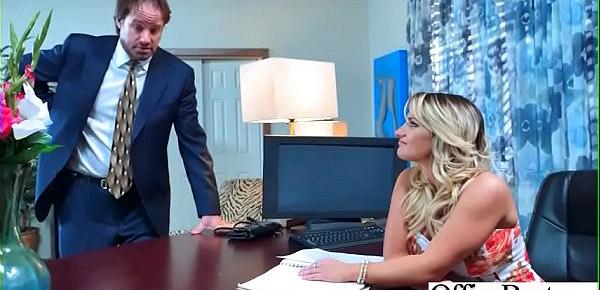  Hot Nasty Cute Girl (Cali Carter) With Big Juggs Like Sex In Office vid-11